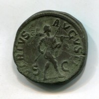 Alessandro Severo (222-235 d.C.): sesterzio "VIRTVS AVGVSTI SC" 22,71g (RIC,IV#626)
