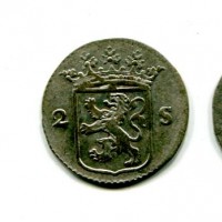 Olanda, Utrecht: 2 stuivers 1786 (KM#112)