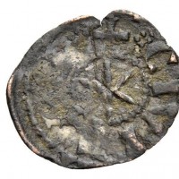 Padova, Repubblica (1271-1328): denaro piccolo (CNI,VI#16; Biaggi#1725), grammi 0.18