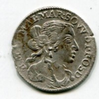 Fosdinovo, Maria Maddalena Centurioni Malaspina (1667-1669): luigino 1667 (Cammarano#71)