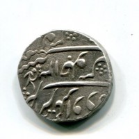 India, Impero Mughal, Muhammad Shah (1131-1161/1719-1748): rupia, zecca di Akhtarnagar (KM#86.II), gr.11,34