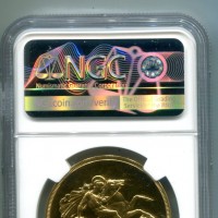 Gran Bretagna, Giorgio VI (1937-1952): 5 sterline 1937 (Spink#4074), in slab NGC PF62 Cameo