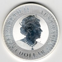 Australia, Elisabetta II (1952-2022): 1 dollaro 2019 "Kangaroo"-oncia-