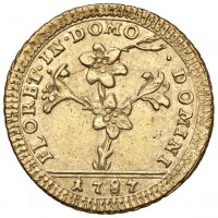 Roma, Pio VI (1775-1799): doppia romana da 30 paoli 1787 (Muntoni#4a), grammi 5.50