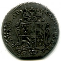 Piacenza, Ranuccio Farnese (1646-1694): 40 soldi 1643 (MIR#1175)
