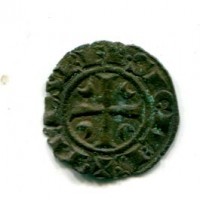 Messina, Federico II (1197-1250): denaro (MIR#100), 0,49g