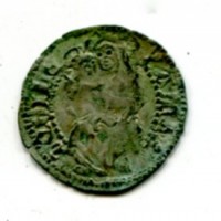 Aquileia, Ludovico II di Teck (1412-1420): denaro (Bernardi#69), gr.0,70
