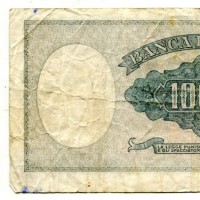 Repubblica: 1.000 lire 10/02/1948 "Italia-Medusa" (Gigante,BI#54B), macchia
