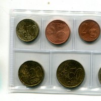 Francia 2001: serie euro, confezionata da privati
