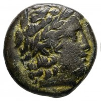 Regno Seleucide, Antioco II Theos (261-246 a.C.): AE, zecca Sardeis (SC#525.1; HGC,9#253a), grammi 5.09, mm 17