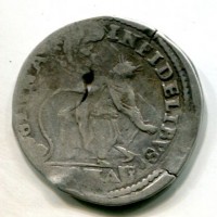 Roma, Gregorio XIII (1572-1585): testone (Muntoni#68), gr.9,23. Tondello difettoso