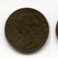 Canada, Nova Scotia, Vittoria (1837-1901): 1 cent. 1861 (KM#8.2), moneta pulita