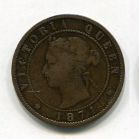 Canada, Prince Edward Island, Vittoria (1837-1901): 1 cent. 1871 (KM#4)