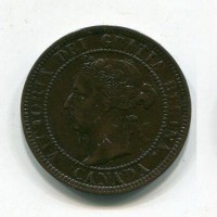 Canada, Vittoria (1837-1901): 1 centesimo 1901 (KM#7)