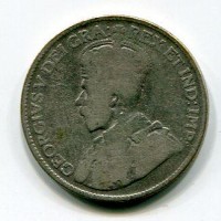Canada, Giorgio V (1910-1936): 25 cent. 1920 (KM#24a)