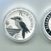 Australia, Elisabetta II (1952-2022): 1 dollaro 2022 "Kookaburra" -oncia-

