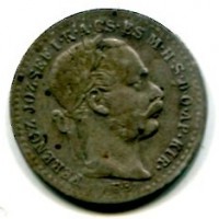 Ungheria, Francesco Giuseppe (1848-1916): 10 krajczar 1870 (KM#451.1)
