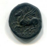 Sicilia, Siracusa, Gerone II (275-216 a.C.): AES (SNG ANS#1019), gr. 2,93