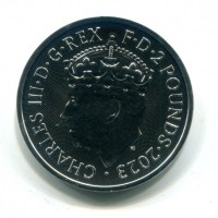 Gran Bretagna, Carlo III (dal 2022): 2 pounds 2023 "Britannia" -Oncia-
