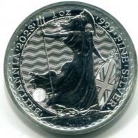 Gran Bretagna, Carlo III (dal 2022): 2 pounds 2023 "Britannia" -Oncia-
