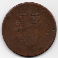Irlanda, Giorgio IV (1820-1830): 1 penny 1822 (Spink#6623)
