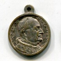 Giovanni XXIII (1958-1963): medaglia "Concilium Oecumenicum Vaticanum II" mm16  gr.2,07