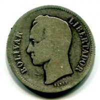 Venezuela: 2 bolivares 1903 (KM#23)
