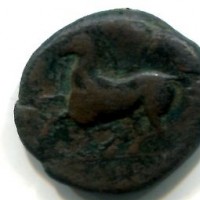 Sicilia, Alaisa (360-340 a.C.): AE 22 mm (Sng Ans#1169/74)