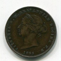 Jersey, Vittoria (1837-1901): 1/26 scellino 1866 (KM#4)