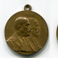 Milano 1905, medaglia "Richard Ginori" diametro 27mm, gr. 9,26