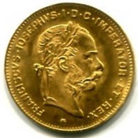 Austria, Francesco Giuseppe (1848-1916): 4 fiorini 1892