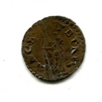 Ancona, Gregorio XIII (1572-1585): quattrino (Muntoni#335)
