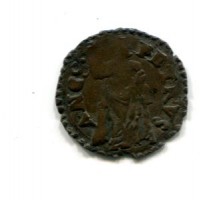 Ancona, Gregorio XIII (1572-1585): quattrino (Muntoni#335)