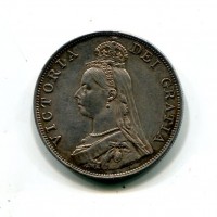 Gran Bretagna, Vittoria (1837-1901): 2 fiorini 1887 (Spink#3923)
