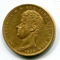 Carlo Alberto (1831-1849): 100 lire 1836-Ge (Gigante#8)