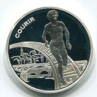 Francia, 2003: 1 1/2 euro "Courir", in confezione originale