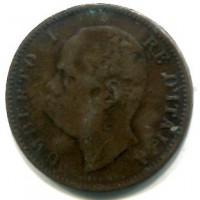 Umberto I (1878-1900): 5 cent.1896 (Gigante#52), ondulata
