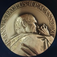 Giovanni Paolo II (1978-2005): medaglia annuale anno 1989-XI "MULIERIS DIGNITATEM" (Montenegro#03), in confezione originale
