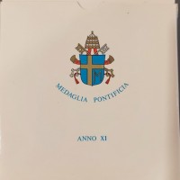 Giovanni Paolo II (1978-2005): medaglia annuale anno 1989-XI "MULIERIS DIGNITATEM" (Montenegro#03), in confezione originale