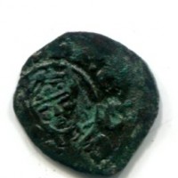 Messina, monetazione a nome di Enrico e Federico (1196-1197): denario (MIR#58)
