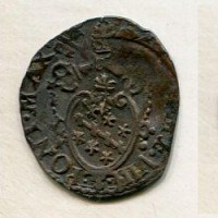 Roma, Clemente VIII (1592-1605): mezzo grosso (Muntoni#62), gr. 0,82