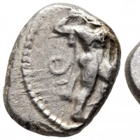 Cyprus, Kition, Azbaal (449-425 a.C.): statere (Tziambazis#17; Zapiti&Michaelidou#6), grammi 11.02