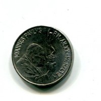 Vaticano, Giovanni Paolo II (1978-2005): 50 lire 1998-XX