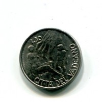 Vaticano, Giovanni Paolo II (1978-2005): 50 lire 1998-XX