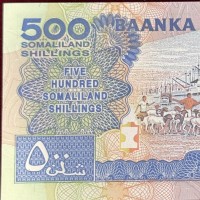 Somalia: 500 scellini 2005 (Pick#6a)