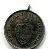 Svizzera, Zurigo: medaglia 1850 "Knabenschiessen", gr. 11,55. Diametro 30 mm.