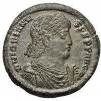 Gioviano (363-364 d.C.): doppia maiorina "VICTORIA ROMANORVM" zecca di Tessalonica (RIC#235), grammi 8,06