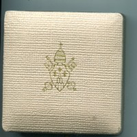Paolo VI (1963-1978): medaglia annuale 1971, anno VIII, opus Biancini (De Luca#338), diametro 50mm, nella sua scatola

