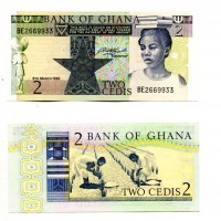 Ghana: 2 cedis 06/03/1982 (Pick#18d)
