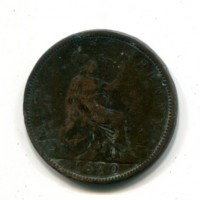 Gran Bretagna, Vittoria (1837-1901): 1 penny 1870 (Spink#3954)
